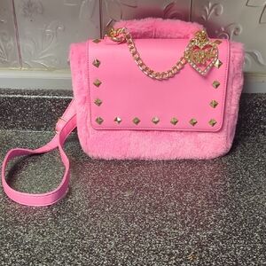 Bratz Fuzzy Pink Bag